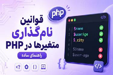 راهنمای جامع قوانین نام‌گذاری متغیرها در PHP بر اساس استاندارد گوگل
