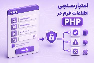 آموزش جامع اعتبارسنجی اطلاعات فرم در PHP طبق استانداردهای امنیتی گوگل