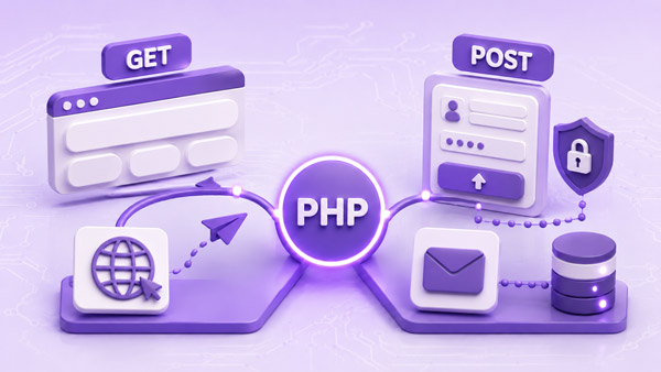 تفاوت متد GET و POST در PHP؛ راهنمای جامع و استاندارد گوگل