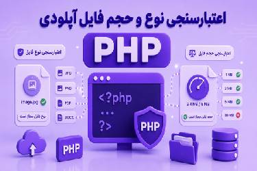 آموزش جامع اعتبارسنجی حجم و نوع فایل آپلودی در PHP طبق استانداردهای امنیتی گوگل