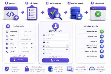 آموزش جامع ساخت فرم ثبت‌نام کاربران با PHP و MySQL طبق اصول امنیتی گوگل